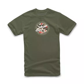 Camiseta Alpinestars Dot Camo Verde Militar