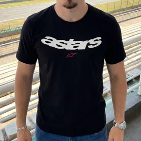 Camiseta Alpinestars Elliptic Preta