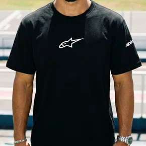 Camiseta Alpinestars Frontal Preta