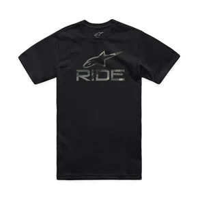 Camiseta Alpinestars Ride 4.0 Camo Preto