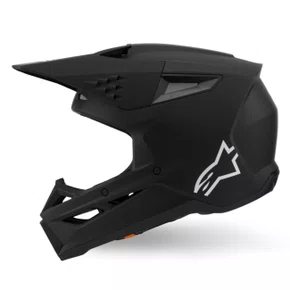 Capacete Alpinestars SM3 Solid Preto Fosco