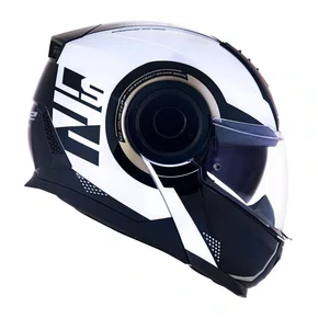 Capacete Articulado Ls2 Scope Ff902 Arch Branco Titanium