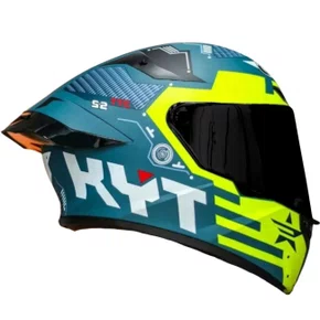 Capacete Fechado Kyt TT Course Fuselage Amarelo Gloss