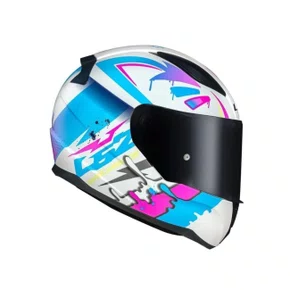 Capacete Fechado Ls2 Ff353 Rapid Tagline Rosa