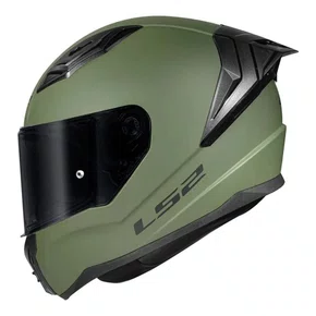 Capacete Fechado LS2 FF810 Vigo Monocolor Verde Militar Fosco