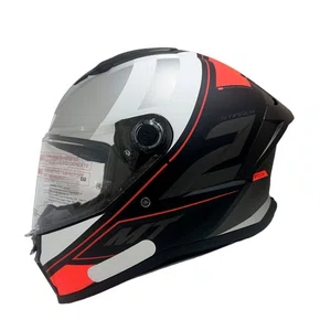 Capacete Fechado MT Stinger 2 Poun B5 Vermelho Fosco