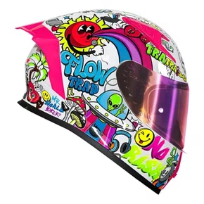 Capacete Fechado Norisk Flow Trap Branco