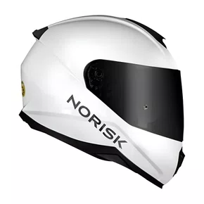 Capacete Fechado Norisk Razor Solid Monocolor Branco