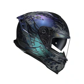 Capacete Fechado Norisk Strada 2 Cobra Purple