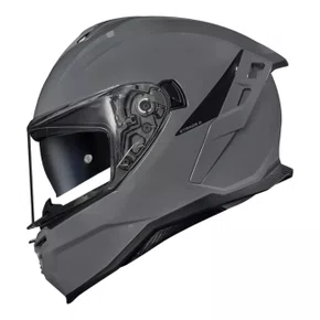 Capacete Fechado Norisk Strada 2 Monocolor Nardo Cinza