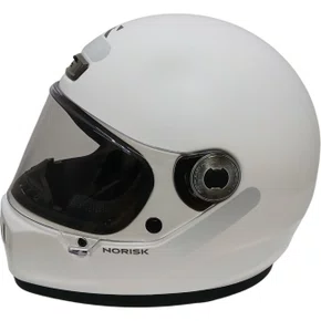 Capacete Fechado Norisk V8 Monocolor Branco
