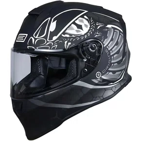 Capacete Fechado Origine Dinamo Fighter Titanium Preto Fosco