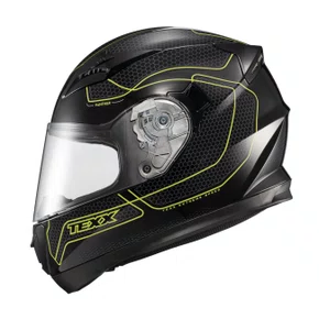 Capacete Fechado Texx Strike Panther Verde