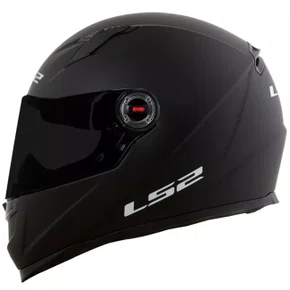 Capacete Fechado LS2 FF358 Monocolor Preto Fosco