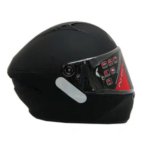 Capacete Kyt Nfr Plain Preto Fosco