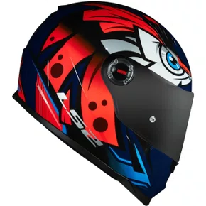 Capacete Fechado Ls2 Ff358 Tribal Laranja