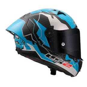 Capacete Ls2 Ff805 Thunder C GP Huertas Azul