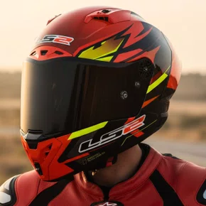 Capacete Ls2 Ff805 Thunder C GP Vermelho