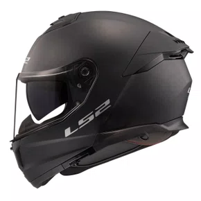 Capacete Fechado Ls2 FF808 Stream 2 Preto Fosco