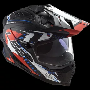 Capacete Ls2 Mx701 Explorer Extend Vermelho Fosco