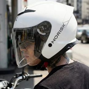 Capacete Norisk City Monocolor Branco