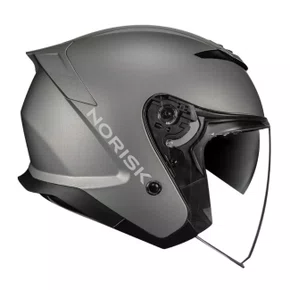 Capacete Norisk City Monocolor Cinza Fosco