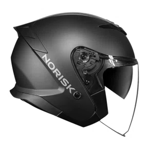 Capacete Norisk City Monocolor Preto Fosco