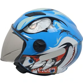 Capacete Aberto Norisk Orion SV Danger Azul
