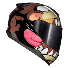 Capacete Fechado Norisk Razor Looney Tunes Taz