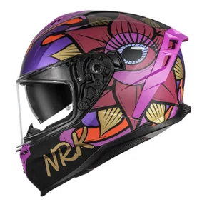 Capacete Norisk Strada 2 Lotus Preto Rosa Fosco