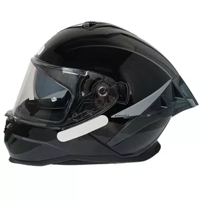 Capacete Norisk Strada 2 Preto Brilho
