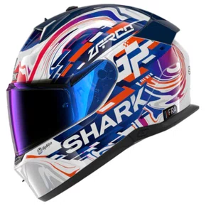 Capacete Shark Skwal I3 Zarco GP Branco Azul