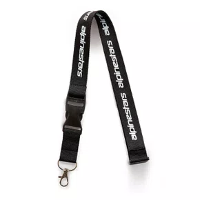 Chaveiro Cordão Alpinestars Linear Original Preto Branco