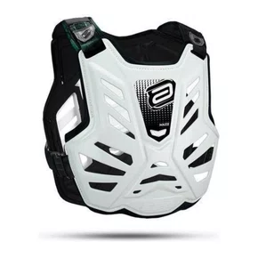 Colete Motocross Asw Maxx Lite Trilha Preto Branco