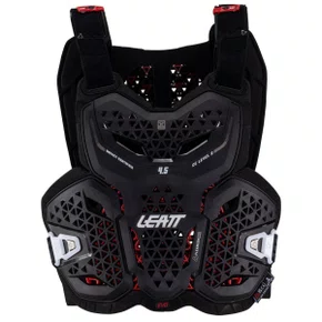 Colete Motocross Leatt 4.5 Evo Chest Enduro Trilha Preto