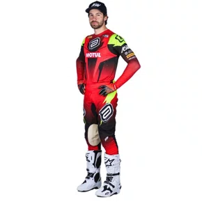 Conjunto ASW Concept Origins Enzo Lopes Preto Vermelho Amarelo