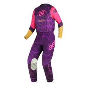 Conjunto ASW Concept Seismic Rigor Rico Romaniacs Roxo Rosa Amarelo