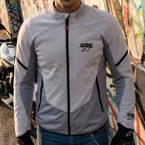Jaqueta Alpinestars Aeroshell Airflow Cinza Anthracite