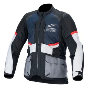 Jaqueta Alpinestars Andes Air Drystar Azul Preto Cinza
