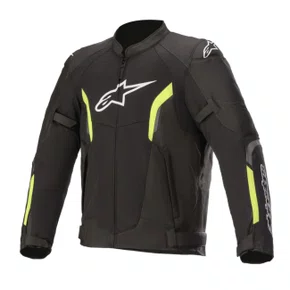 Jaqueta Alpinestars Ast V2 Air Preta Amarela Fluo