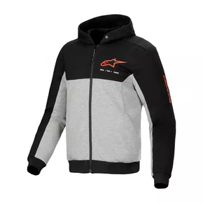 Jaqueta Alpinestars Chrome V2 Sport Hoodie Cinza Preto
