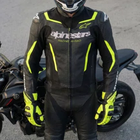 Jaqueta Alpinestars Gp Force V2 Airflow Preto Amarelo