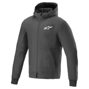 Jaqueta Alpinestars Radium Tech Hoodie Preta Branca