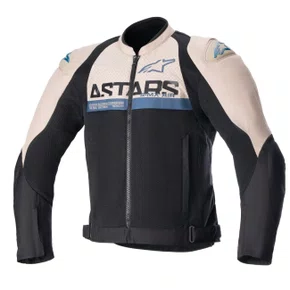 Jaqueta Alpinestars SMX Air Marrom Claro Preto Azul