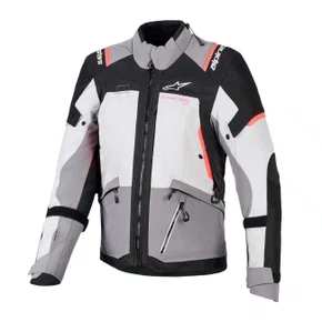 Jaqueta Alpinestars Stella Andes V4 Drystar Cinza Gelo Coral