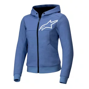 Jaqueta Alpinestars Stella Chrome V2 Sport Hoodie Azul
