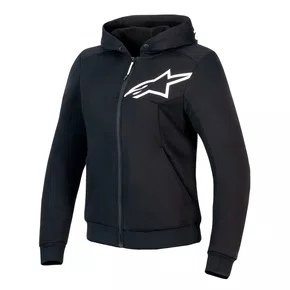 Jaqueta Alpinestars Stella Chrome V2 Sport Hoodie Preto