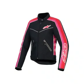 Jaqueta Alpinestars Stella T Dyno WR Preta Vermelha Fucsia