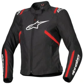 Jaqueta Alpinestars Stella T SPS V2 WP Impermeável Preta Vermelha