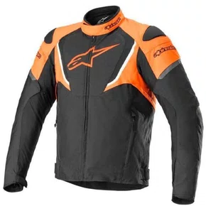 Jaqueta Alpinestars T Jaws V3 WP Laranja Preto
